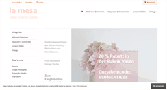 Desktop Screenshot of lamesa.de